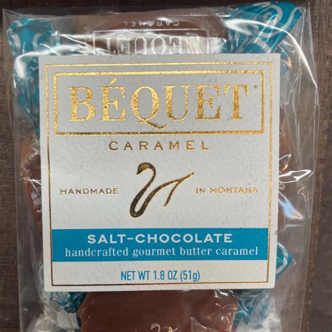 Salted Chocolate Caramels - 1.8oz bag - Bequet Caramels | Sage: Tea & Treat's