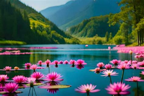 Lake Flowers Stock Photos, Images and Backgrounds for Free Download