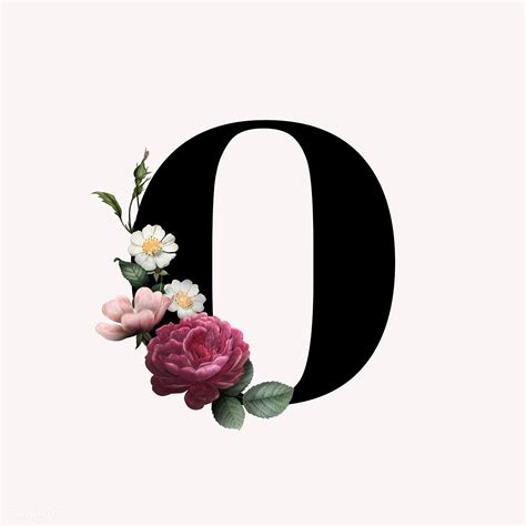 Download premium illustration of Classic and elegant floral alphabet font | Lettering alphabet ...