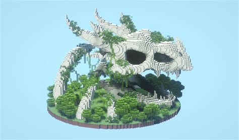 Dragon Skull : Minecraft