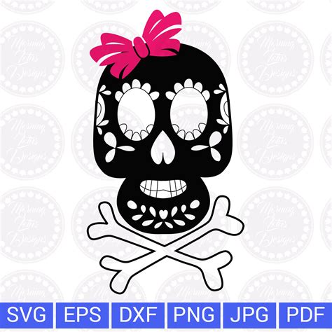 Halloween Sugar Skull Svg Halloween Svg Sugar Skull Svg Skull - Etsy