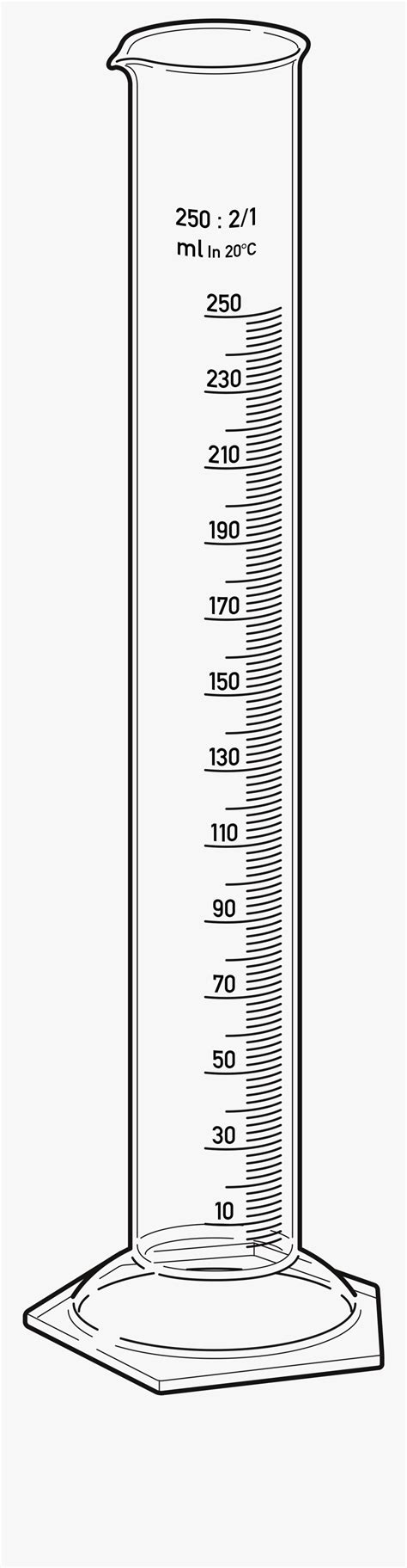 28 Collection Of 100 Ml Graduated Cylinder Drawing - 100ml Measuring Cylinder Diagram , Free ...