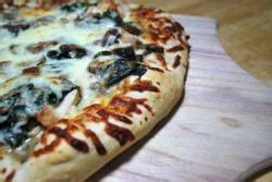 Chicken Spinach and Mushroom Pizza - SavoryReviews