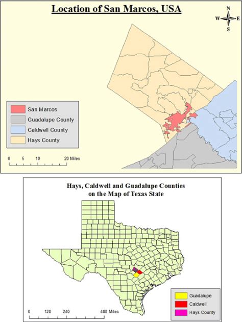 Location of San Marcos, TX. | Download Scientific Diagram