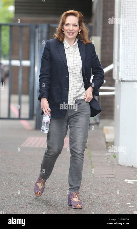 Katherine Parkinson outside ITV Studios Featuring: Katherine Parkinson ...