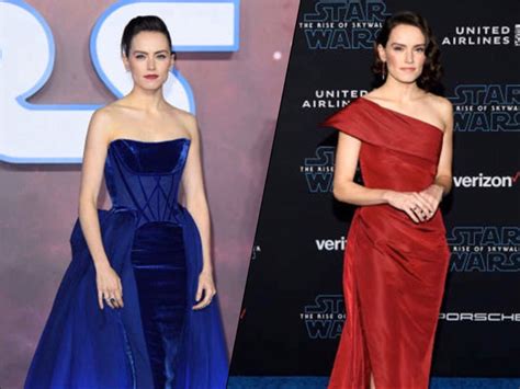 Daisy Ridley In Glamourous Outfits For Star Wars Premiere - Boldsky.com