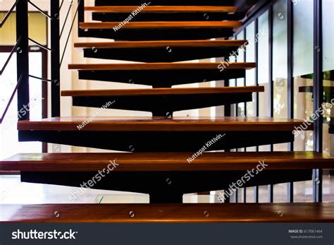 Modern Wooden Stair Library Stock Photo 617061464 | Shutterstock