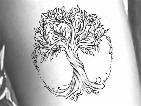 Tree Of Life Temporary Tattoo | Etsy