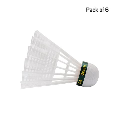 CA Sports Badminton Shuttlecocks - Pack of 6 : Buy Online At Best Prices In Pakistan | Bucket.pk