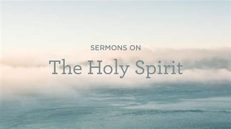 Sermons on the Holy Spirit