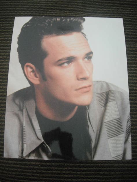 Luke Perry Beverly Hills 90210 Color 8x10 Photo Promo Picture Hollywood | Autographia