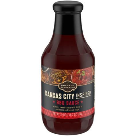 Private Selection™ Kansas City Inspired BBQ Sauce, 19 oz - Kroger