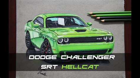 How To Draw A Dodge Charger Hellcat