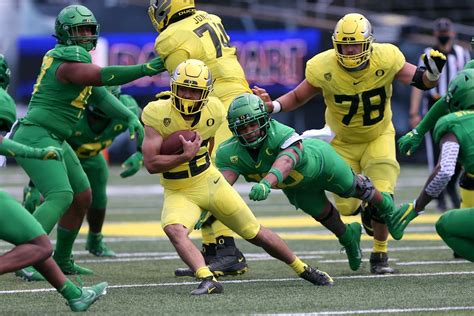 Projected Oregon Ducks depth chart to end spring practice - oregonlive.com