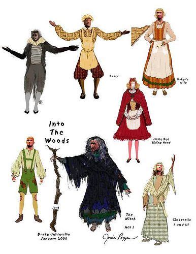 Into the woods costume diagram – Artofit