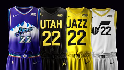 Jazz Unveil Six Jerseys In New Rebrand