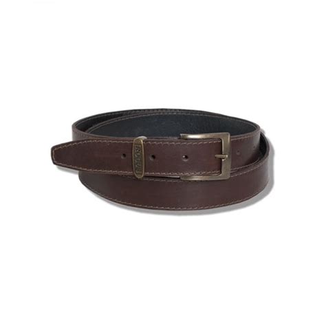 Original Rogue Mens Money Leather Belt From Otterburn Mill