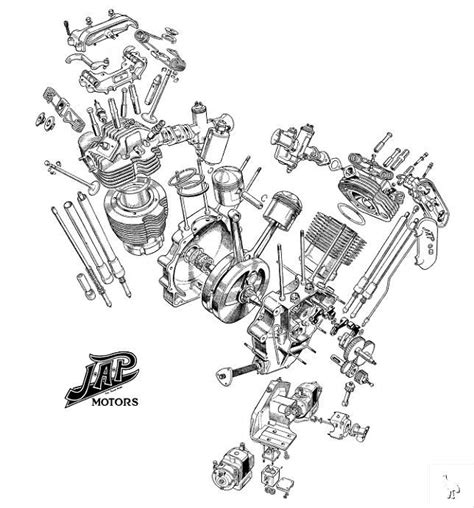 Harley Davidson V Twin Engine Diagrams