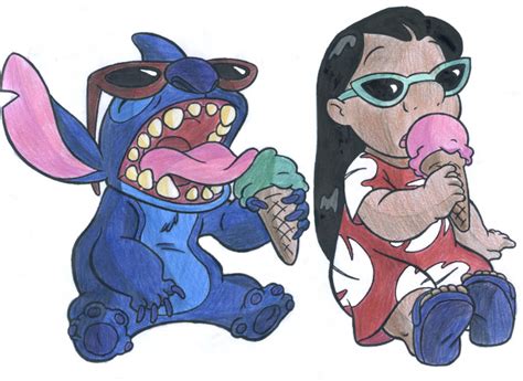 Lilo+Stitch Colour Practice 2 by Dragonix on DeviantArt