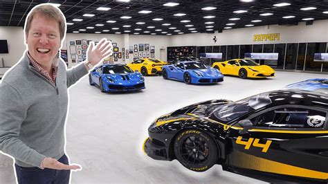 The SECRET Ferrari Collection of DALLAS! Unique Details You've Never Seen Before - YouTube