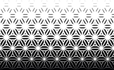 Premium Vector | Geometric pattern of black figures on a white ...