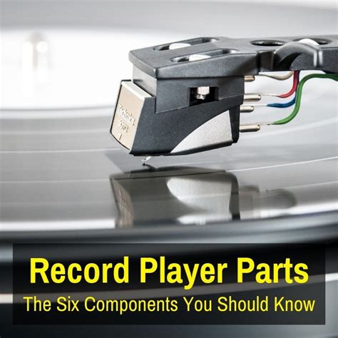 Record Player Parts: The Six Components You Should Know | Record player, Vinyl player, Modern ...