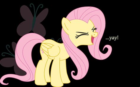 Yay! Fluttershy by P0nies on DeviantArt