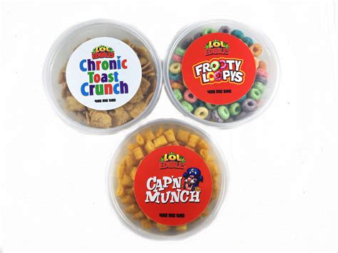 LOL Pot Cereal – LOL Edibles (400mg THC – 3 Flavors) | Bud Man OC