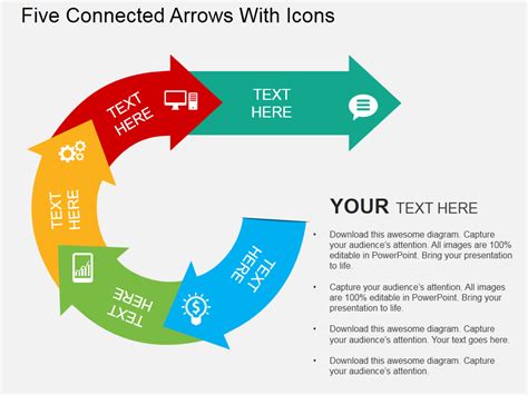 PowerPoint Tutorial #5- Simplest Way to Create Circular Arrows in PowerPoint | The SlideTeam Blog