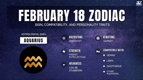 February 18 Zodiac: Sign, Personality Traits, Compatibility and More - A-Z Animals