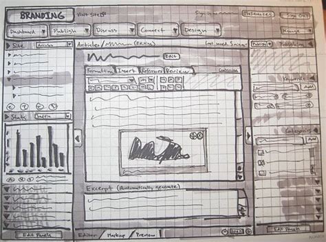 30 Great Examples of Web Design Sketches - Designbeep