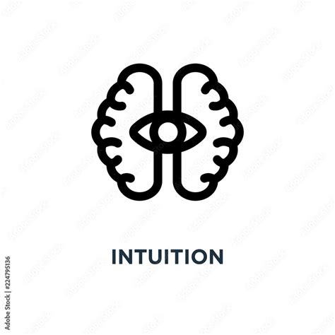 intuition icon. intuition concept symbol design, vector illustra Stock ...