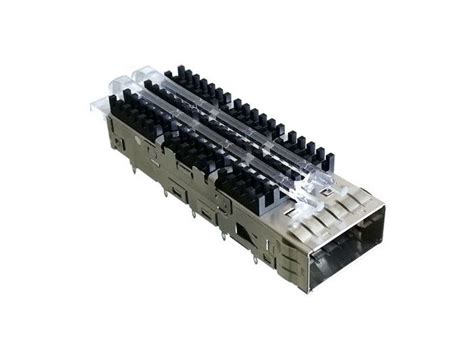 EMI Tabs Single Port SFP28 Cage 18.75 mm For QSFP28 Connector