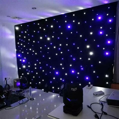 Aliexpress.com : Buy 4 meter x 4 meter led starlight backdrop curtain ...