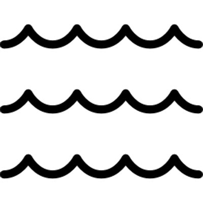 Black Wave Lines transparent PNG - StickPNG