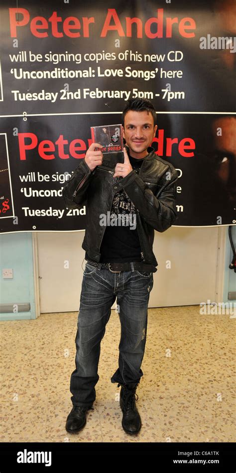 Peter Andre promotes and signs copies of his new album 'Unconditional ...