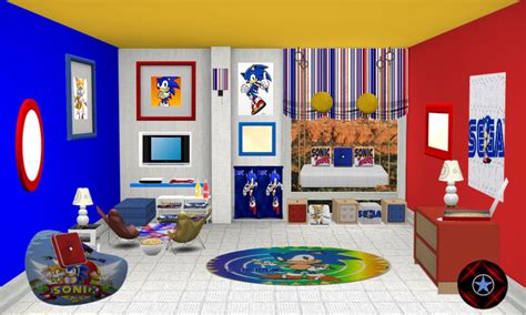 Sonic Bedroom - Sonic Fan Characters Photo (30469467) - Fanpop