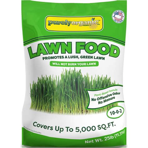 Purely Organic Products 25 lb. Lawn Food Fertilizer-LFJRDK1 - The Home ...