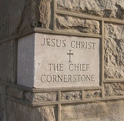 1 Peter 2:4-10 Jesus our Cornerstone – Christian Reformed Church of Sutherland Shire