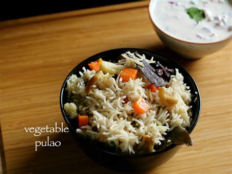 veg pulao recipe | vegetable pulav in pressure cooker recipe