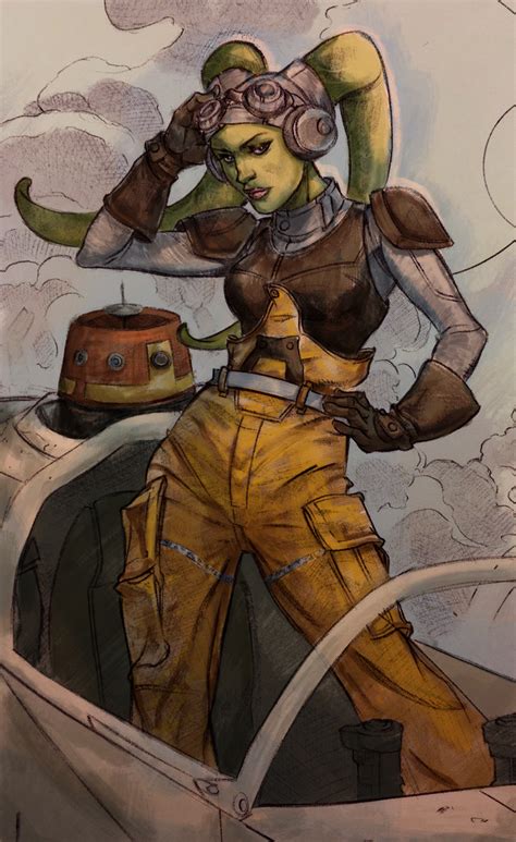 Hera Syndulla. Star Wars rebels art | Star wars characters pictures, Star wars fan art, Star ...