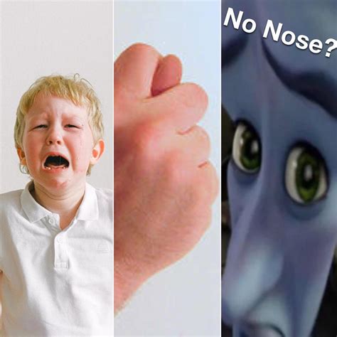 No nose? : r/cursedmemes