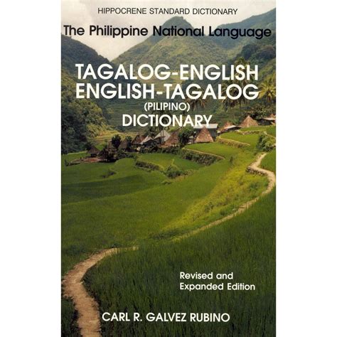 Tagalog-English/English-Tagalog Standard Dictionary (Paperback ...