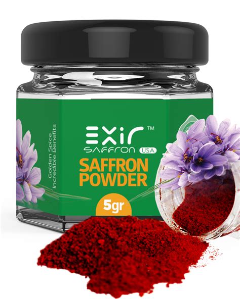 Powdered Saffron Organic | Saffron Powder | Exir Saffron