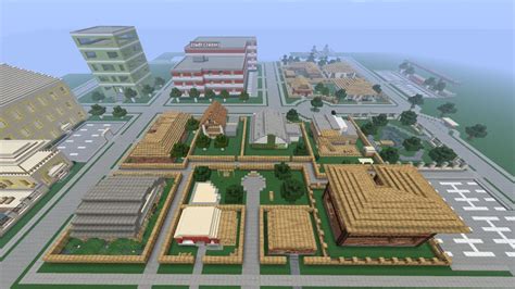 Small-Town Minecraft Map