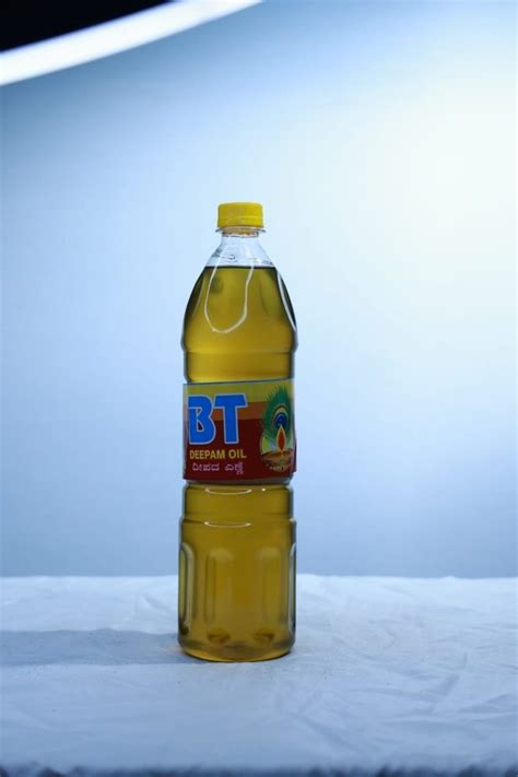 BT Golden 1L Deepam Lamp Oil, For Temple, Packaging Size: 1 Liter at Rs ...