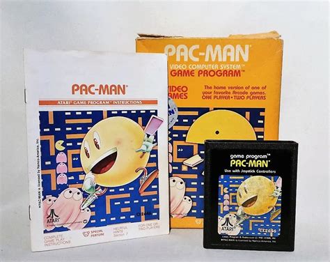 1981 Atari 2600 Pac-man Complete in Box With Hype Sticker - Etsy