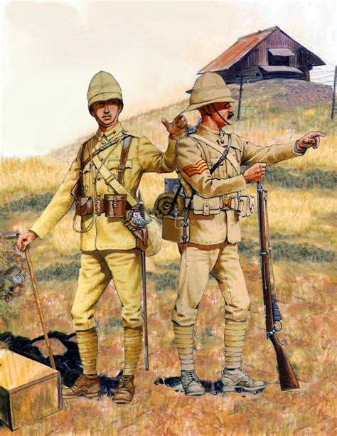 British light infantry, Second Boer War | British army uniform ...