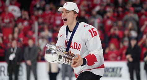 Canada's Connor Bedard honoured as IIHF's first male player of the year