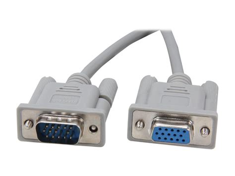 VGA Male-to-VGA Female Grey Cable Ultra Clarity 10 Feet | GW Security